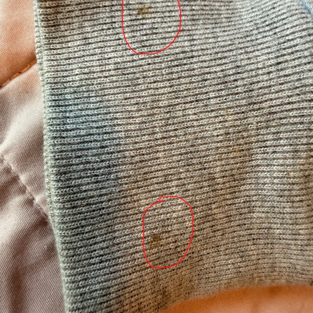 Burberry Light Gray Hoodie with Iconic Check Lining - Picture 9 of 9